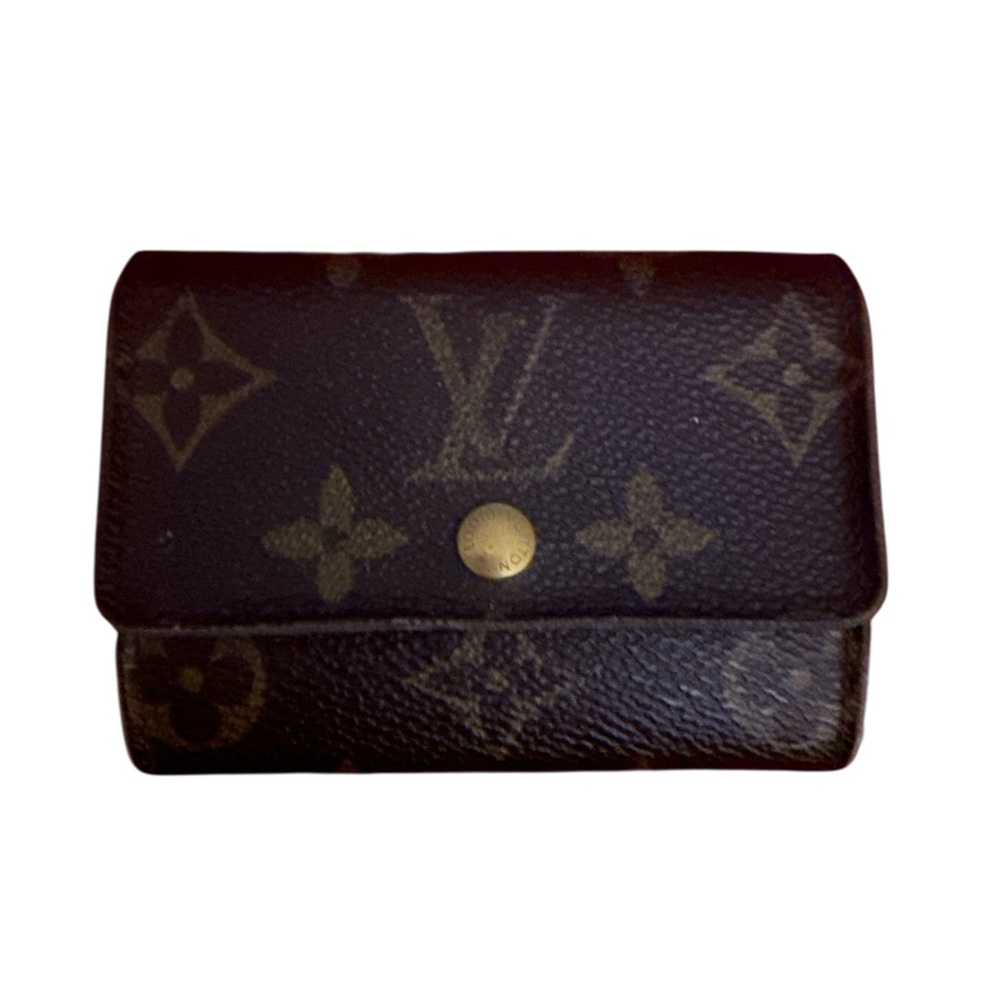 Louis Vuitton Monogram Key Holder - Brown and Gold